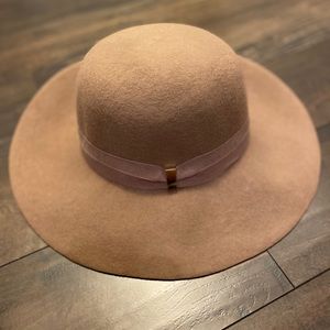 Nine West Women Felt Downbrim Floppy Hat